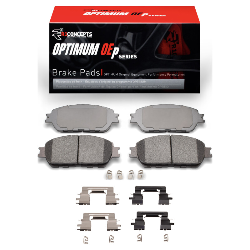 Lexus ES330 Brake Pads - Front - R1 Concepts - Optimum OE - `02-`06